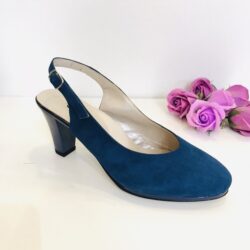 Pantofi Confort Blu 6408