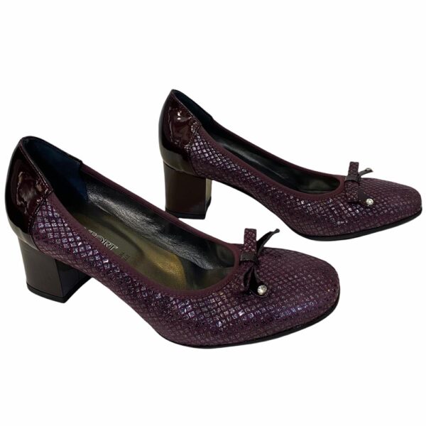Pantofi Confort Bordo 1530 - imagine 3
