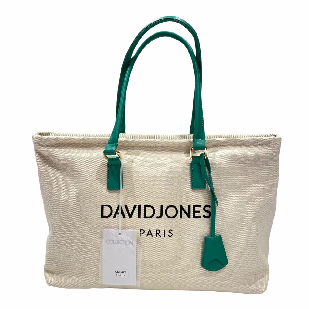 Geanta Beige-Verde