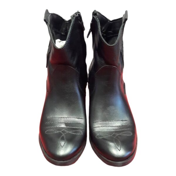 Ciocate scurte piele naturala Nero 0114 - imagine 3