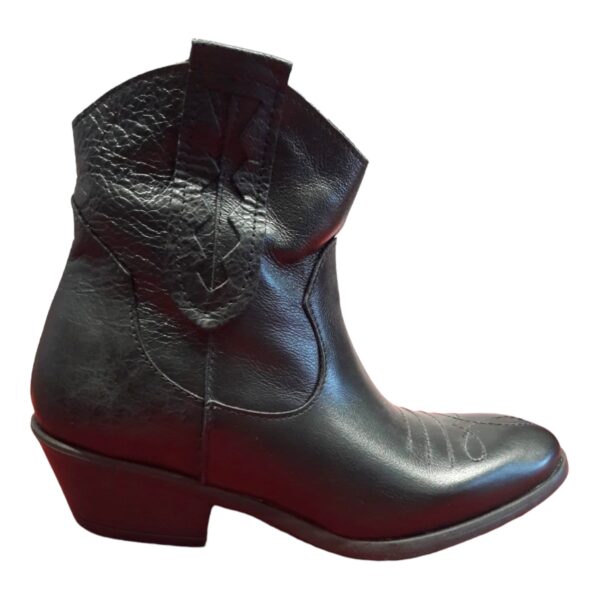 Ciocate scurte piele naturala Nero 0114 - imagine 4